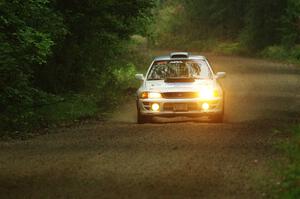 Tyler Matalas / Izaak Degenaer Subaru Impreza LX on SS8, Refuge II.