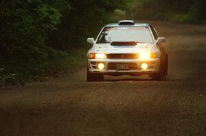 Tyler Matalas / Izaak Degenaer Subaru Impreza LX on SS8, Refuge II.