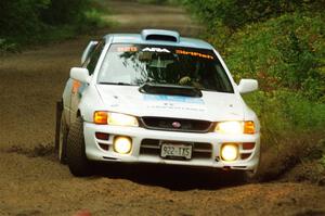 Tyler Matalas / Izaak Degenaer Subaru Impreza LX on SS8, Refuge II.