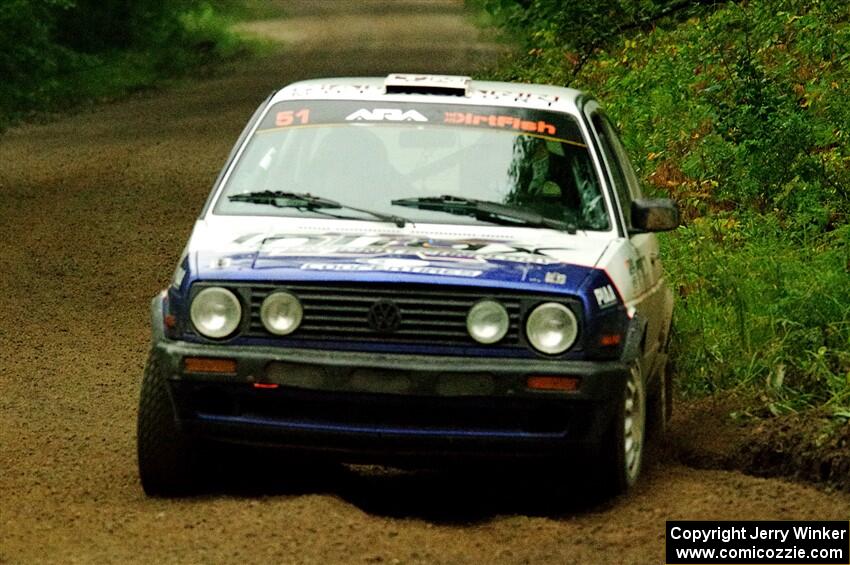 Todd Hartmann / Shawn Callahan VW GTI on SS8, Refuge II.