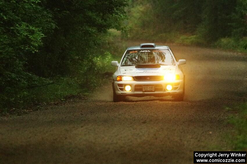 Tyler Matalas / Izaak Degenaer Subaru Impreza LX on SS8, Refuge II.