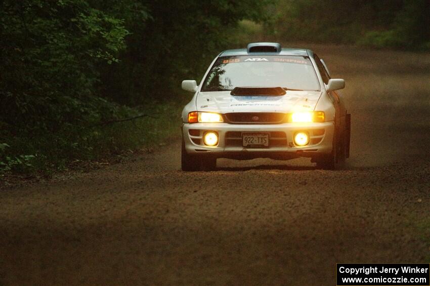 Tyler Matalas / Izaak Degenaer Subaru Impreza LX on SS8, Refuge II.