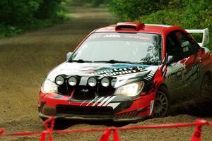 Dan Colburn / Cameron Case Subaru Impreza on SS8, Refuge II.