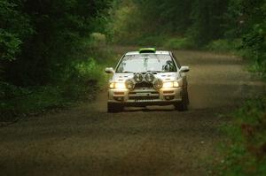 Jordon Haberer / Kevin Allen Subaru Impreza on SS8, Refuge II.