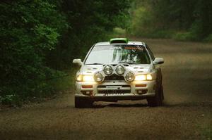 Jordon Haberer / Kevin Allen Subaru Impreza on SS8, Refuge II.