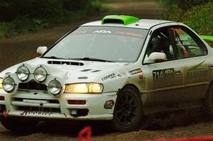 Jordon Haberer / Kevin Allen Subaru Impreza on SS8, Refuge II.