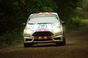 Lucy Block / Michelle Miller Ford Fiesta R2 on SS8, Refuge II.