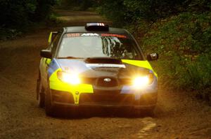 Colin Gleason / Quinn Trumbower Subaru Impreza 2.5RS on SS8, Refuge II.