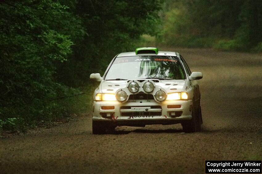 Jordon Haberer / Kevin Allen Subaru Impreza on SS8, Refuge II.