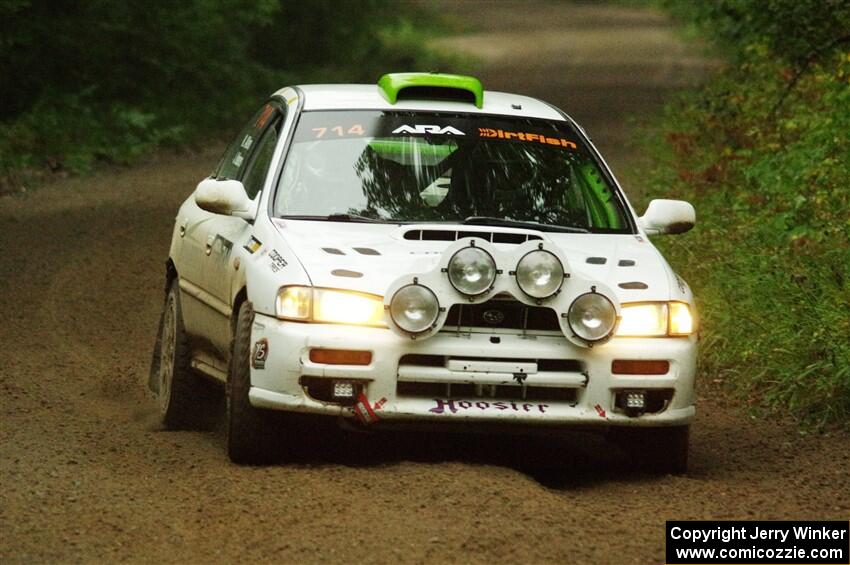 Jordon Haberer / Kevin Allen Subaru Impreza on SS8, Refuge II.