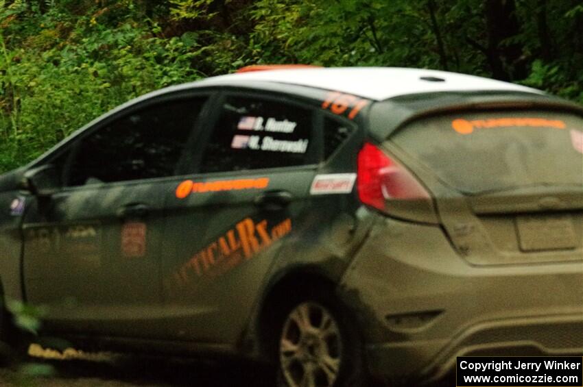 Bret Hunter / Melissa Sherowski Ford Fiesta ST on SS8, Refuge II.