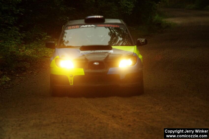 Colin Gleason / Quinn Trumbower Subaru Impreza 2.5RS on SS8, Refuge II.