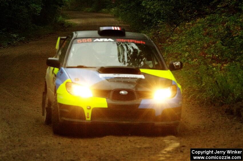 Colin Gleason / Quinn Trumbower Subaru Impreza 2.5RS on SS8, Refuge II.