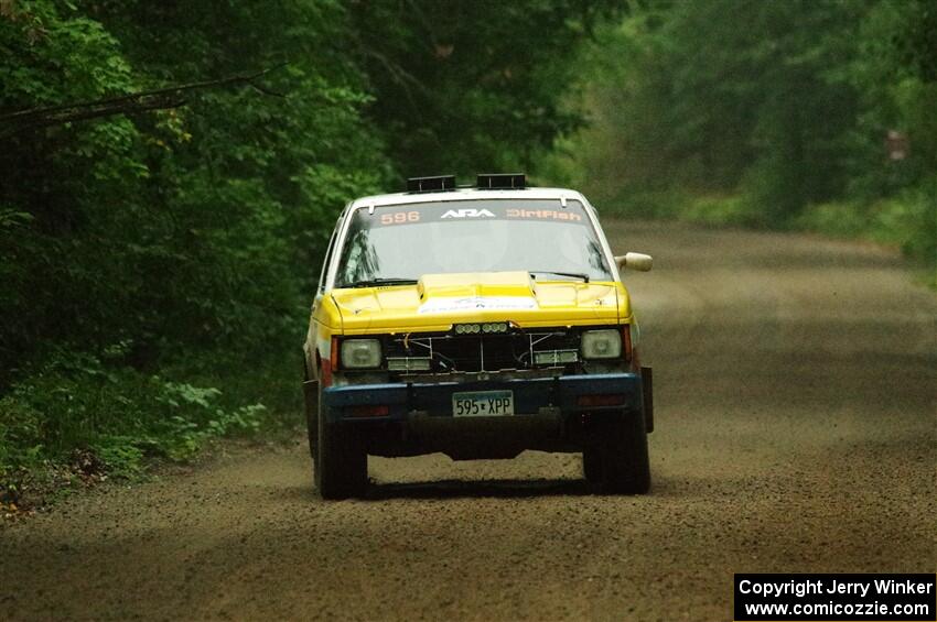 Scott Parrott / Ian Holmes Chevy S-10 on SS8, Refuge II.