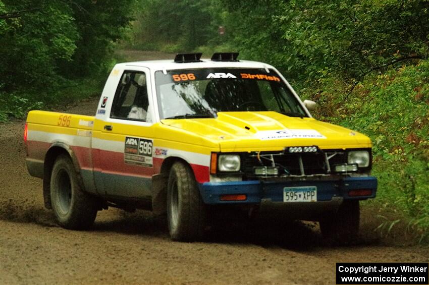 Scott Parrott / Ian Holmes Chevy S-10 on SS8, Refuge II.