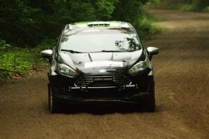 Paul Dickinson / Alison LaRoza Ford Fiesta on SS8, Refuge II.