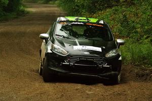 Paul Dickinson / Alison LaRoza Ford Fiesta on SS8, Refuge II.