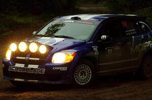 Karen Jankowski / Jack Gillow-Wiles Dodge Caliber SRT-4 on SS8, Refuge II.