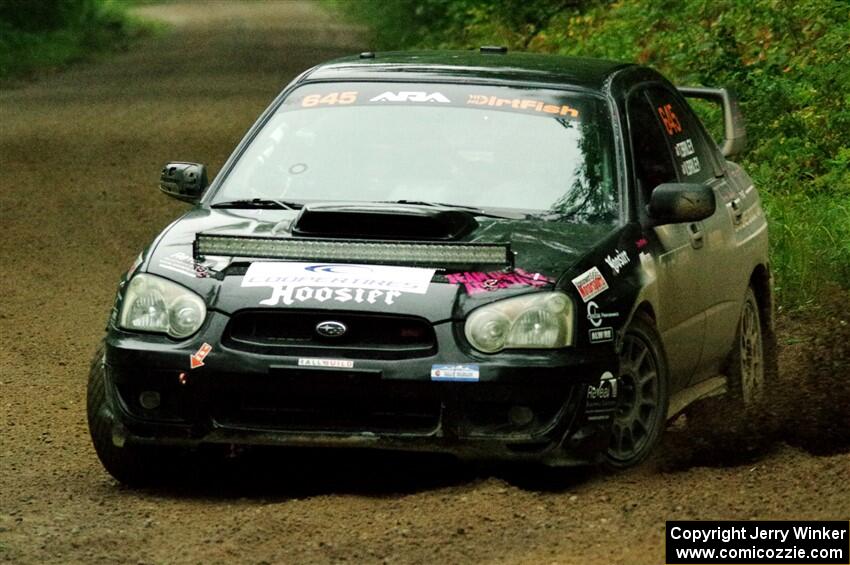 Todd Briley / Valerie Briley Subaru WRX STi on SS8, Refuge II.