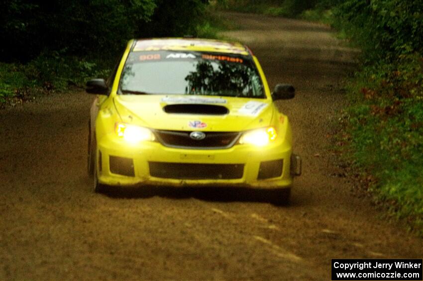 Scott Putnam / Spencer Putnam Subaru WRX STi on SS8, Refuge II.