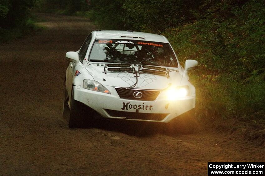 Nathan Odle / Elliot Odle Lexus IS250 on SS8, Refuge II.