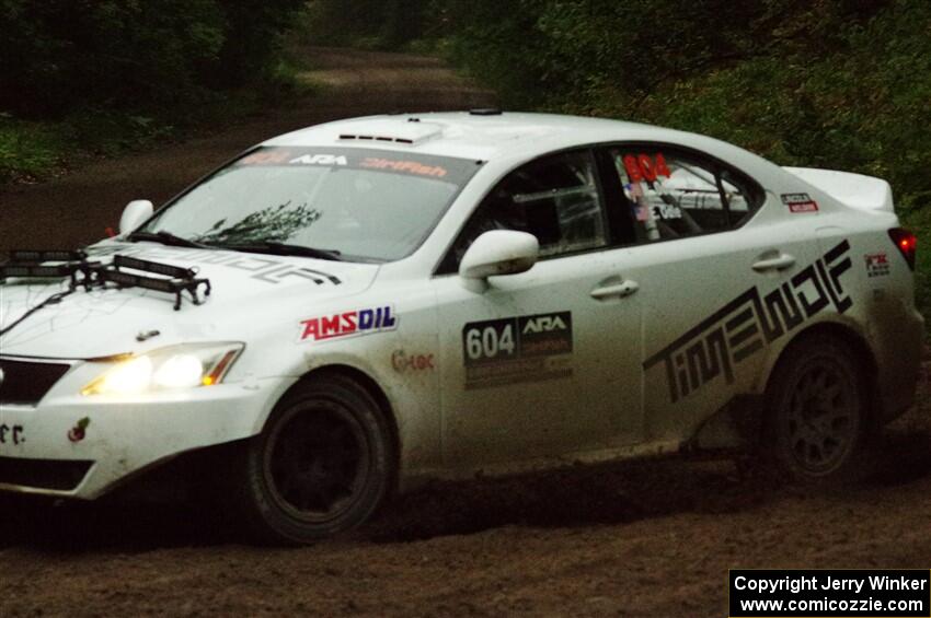 Nathan Odle / Elliot Odle Lexus IS250 on SS8, Refuge II.