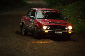 Gabe Jacobsohn / R.J. Kassel BMW 325e on SS8, Refuge II.