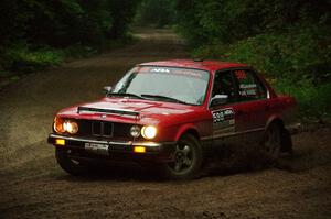 Gabe Jacobsohn / R.J. Kassel BMW 325e on SS8, Refuge II.