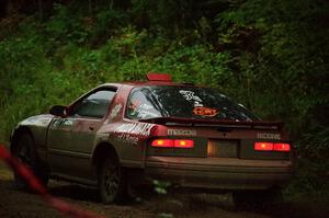 Al Dantes, Jr. / Andrew Sims Mazda RX-7 LS on SS8, Refuge II.