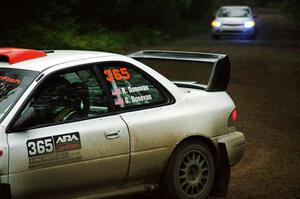 Richard Donovan / Greg Donovan Subaru Impreza and Sebastian Salgado / Christian Hidalgo Honda Civic on SS8, Refuge II.