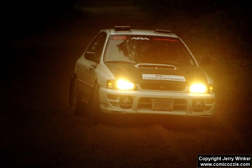 Aidan Hicks / John Hicks Subaru Impreza Wagon on SS8, Refuge II.