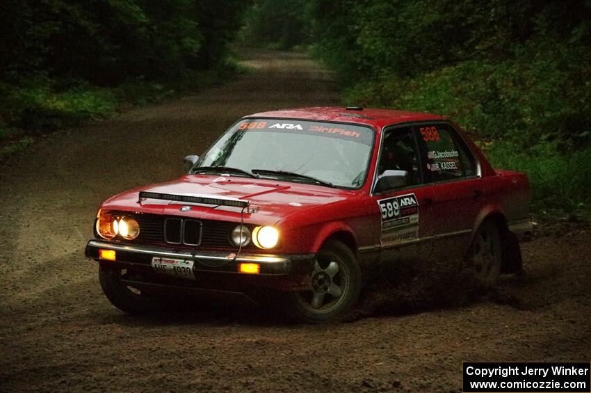 Gabe Jacobsohn / R.J. Kassel BMW 325e on SS8, Refuge II.