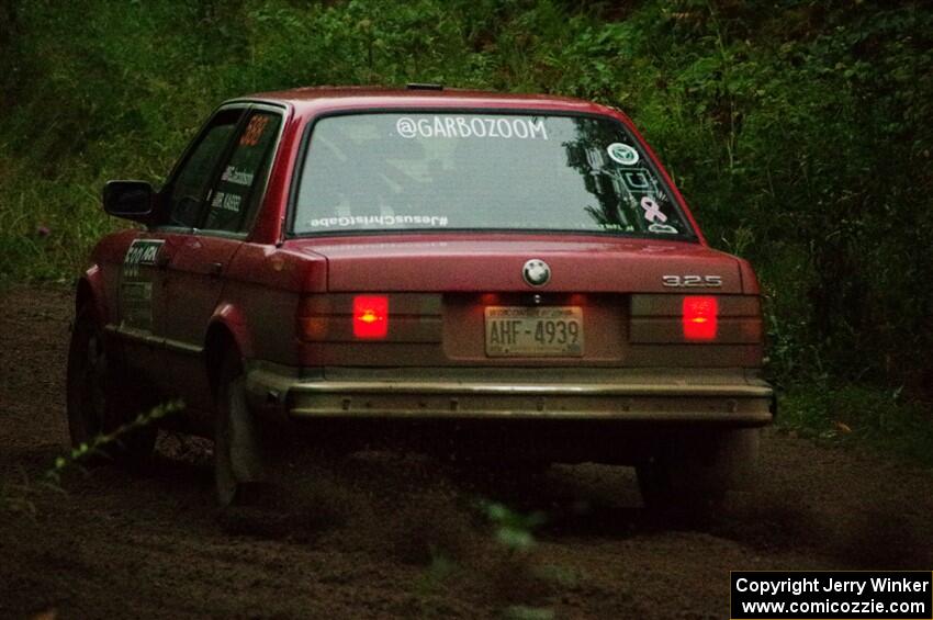 Gabe Jacobsohn / R.J. Kassel BMW 325e on SS8, Refuge II.