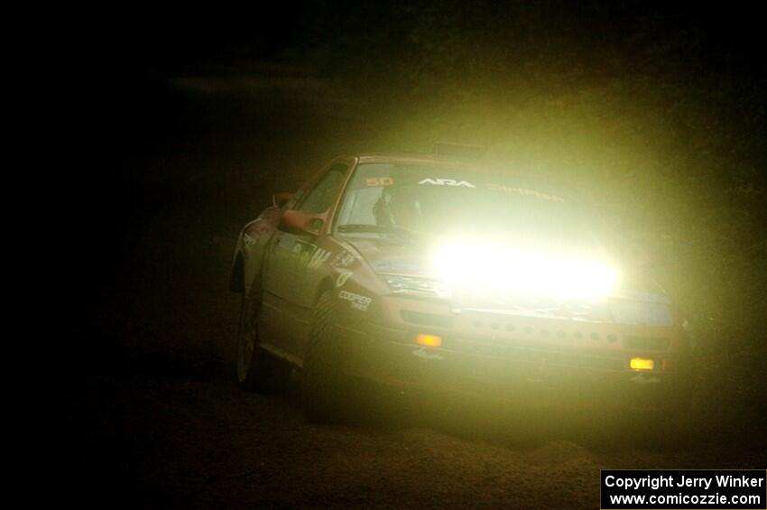 Al Dantes, Jr. / Andrew Sims Mazda RX-7 LS on SS8, Refuge II.