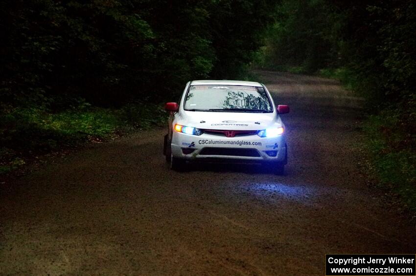 Sebastian Salgado / Christian Hidalgo Honda Civic on SS8, Refuge II.