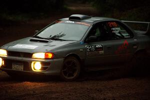 Nick Morris / Josh Kemp Subaru Impreza on SS8, Refuge II.