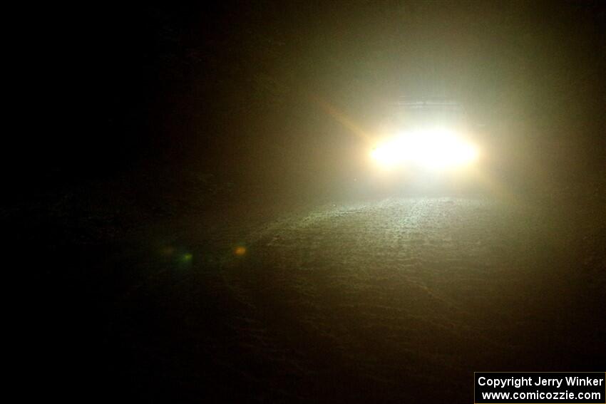 Andrew Dustman / K.J. Miller Subaru WRX on SS8, Refuge II.