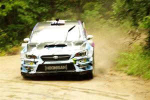 Ken Block / Alex Gelsomino Subaru WRX STi on SS9, Height O' Land I.