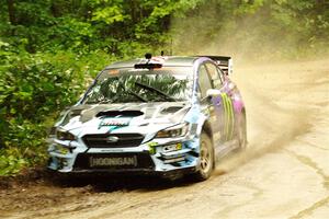 Ken Block / Alex Gelsomino Subaru WRX STi on SS9, Height O' Land I.