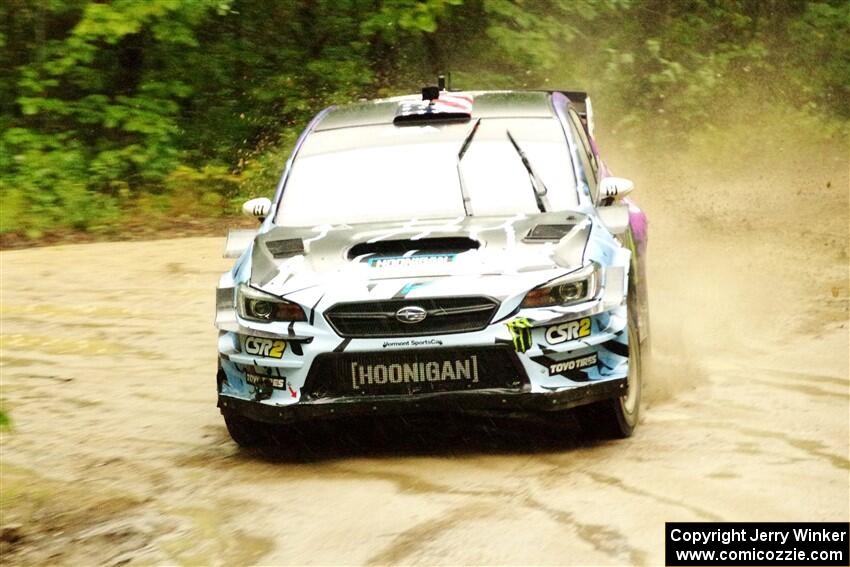 Ken Block / Alex Gelsomino Subaru WRX STi on SS9, Height O' Land I.