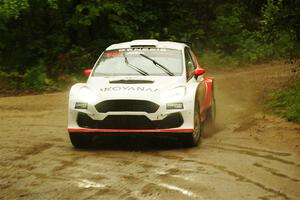 Tom Williams / Hannah McKillop Ford Fiesta R5 on SS9, Height O' Land I.