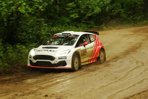 Tom Williams / Hannah McKillop Ford Fiesta R5 on SS9, Height O' Land I.