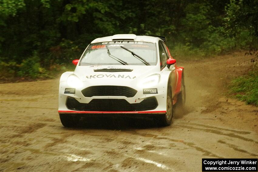 Tom Williams / Hannah McKillop Ford Fiesta R5 on SS9, Height O' Land I.