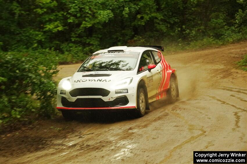 Tom Williams / Hannah McKillop Ford Fiesta R5 on SS9, Height O' Land I.