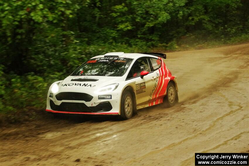 Tom Williams / Hannah McKillop Ford Fiesta R5 on SS9, Height O' Land I.