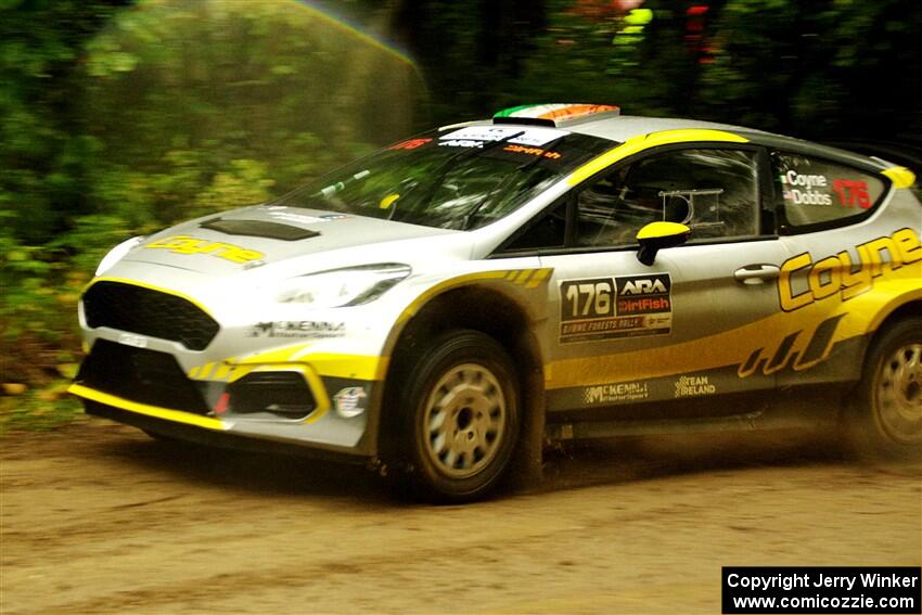 John Coyne / Nick Dobbs Ford Fiesta R5 on SS9, Height O' Land I.