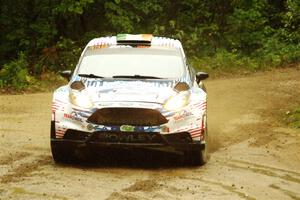 Paul Rowley / Dominik Jozwiak Ford Fiesta R5 on SS9, Height O' Land I.