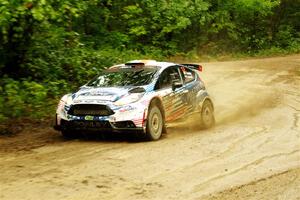 Paul Rowley / Dominik Jozwiak Ford Fiesta R5 on SS9, Height O' Land I.