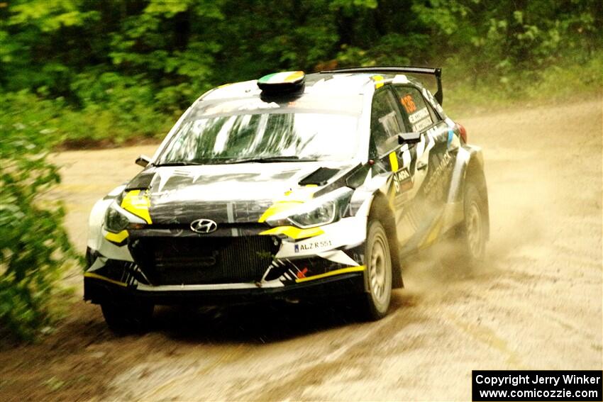 Enda McCormack / Liam McCormack Hyundai i20 R5 on SS9, Height O' Land I.