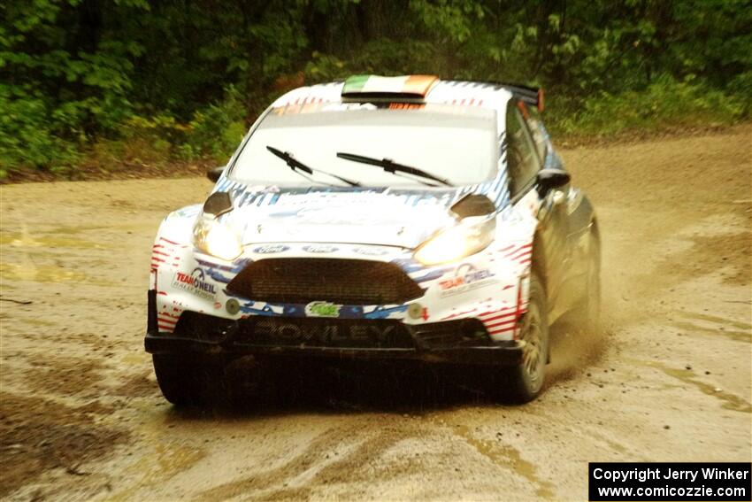 Paul Rowley / Dominik Jozwiak Ford Fiesta R5 on SS9, Height O' Land I.